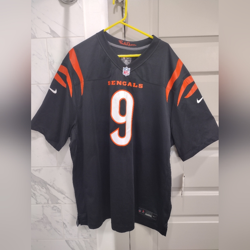 Black and Orange Bengals Jersey